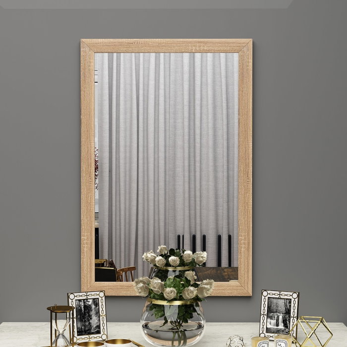 Hanah Home Espejo de tocador Sesso - Natural